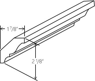 Treasure Chest Crown Moulding