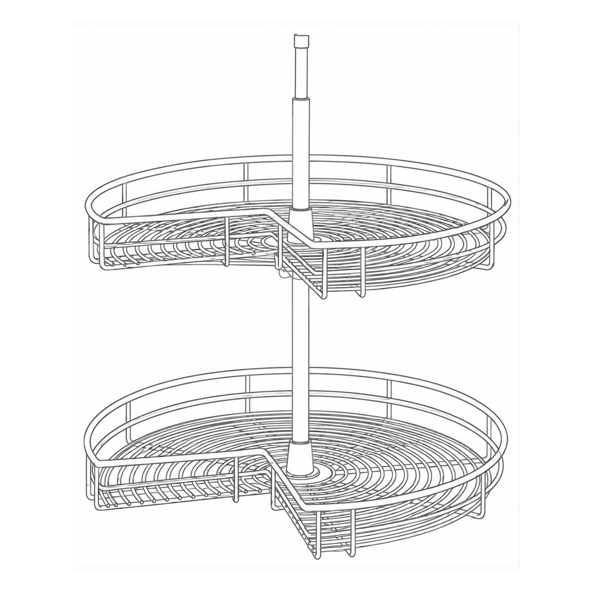 Slim Aston Green CHROME TRAY33
