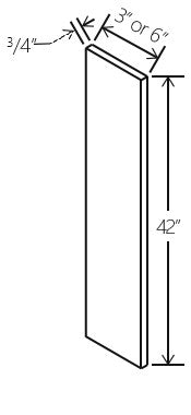 Gray Shaker Filler 6W