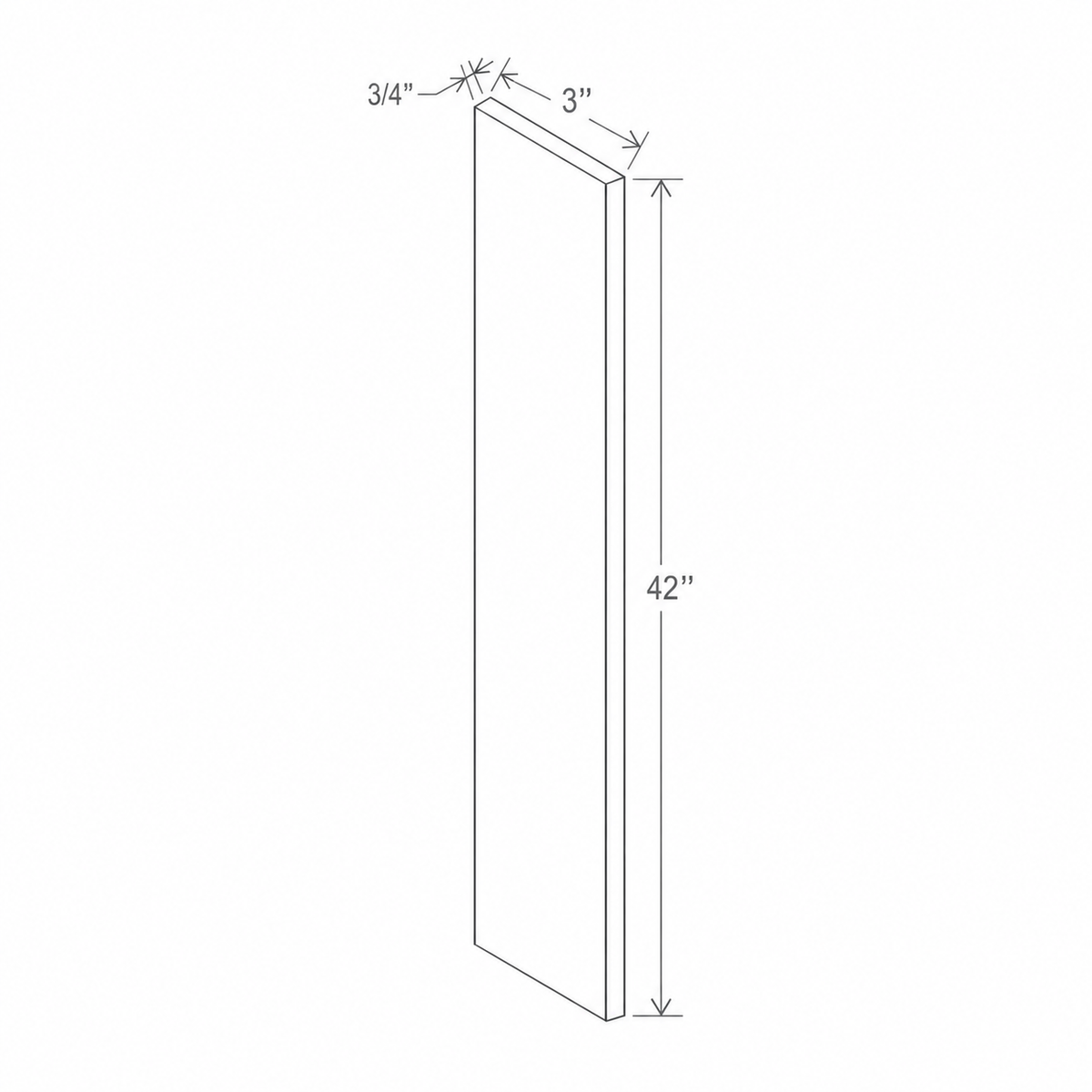 Slim Dove White Filler 3W