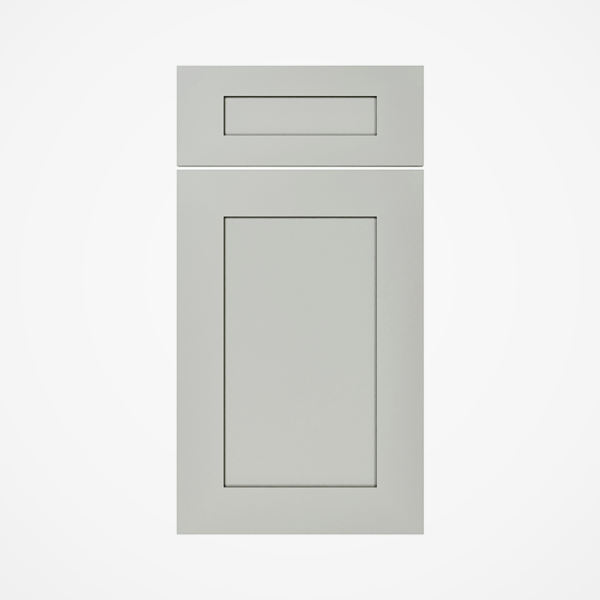 Shaker Gray 10FT RTA Cabinet BasicKitchen Combo
