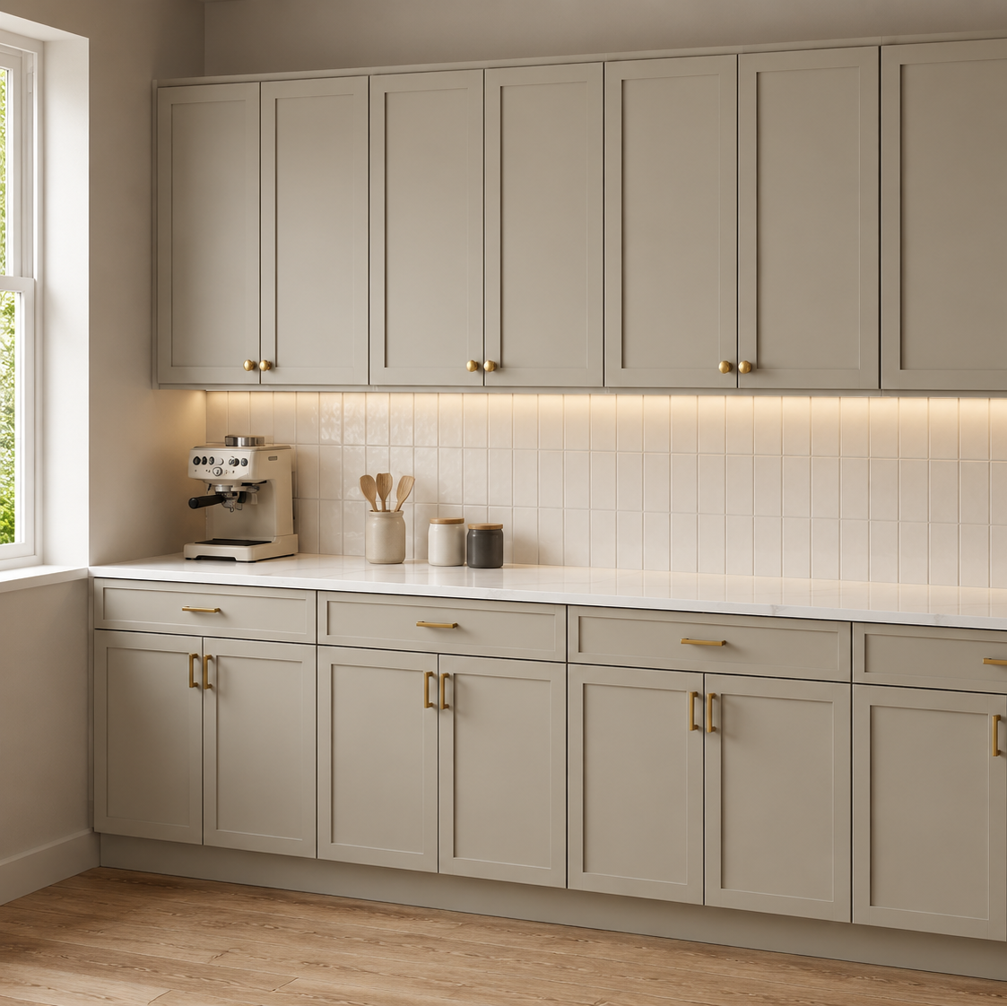 Shaker Gray Cabinet Door Sample