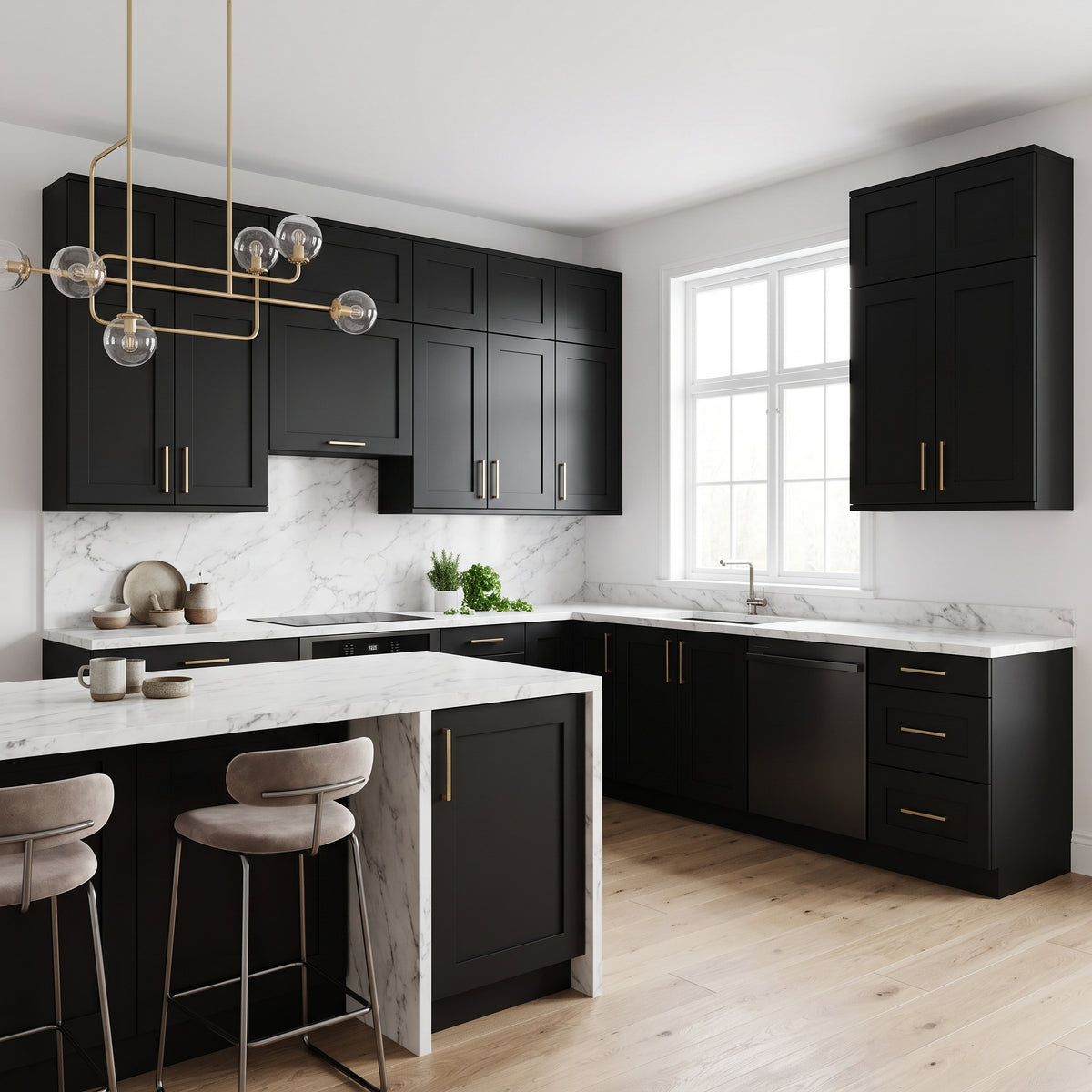Iron Black Cabinet Door Sample