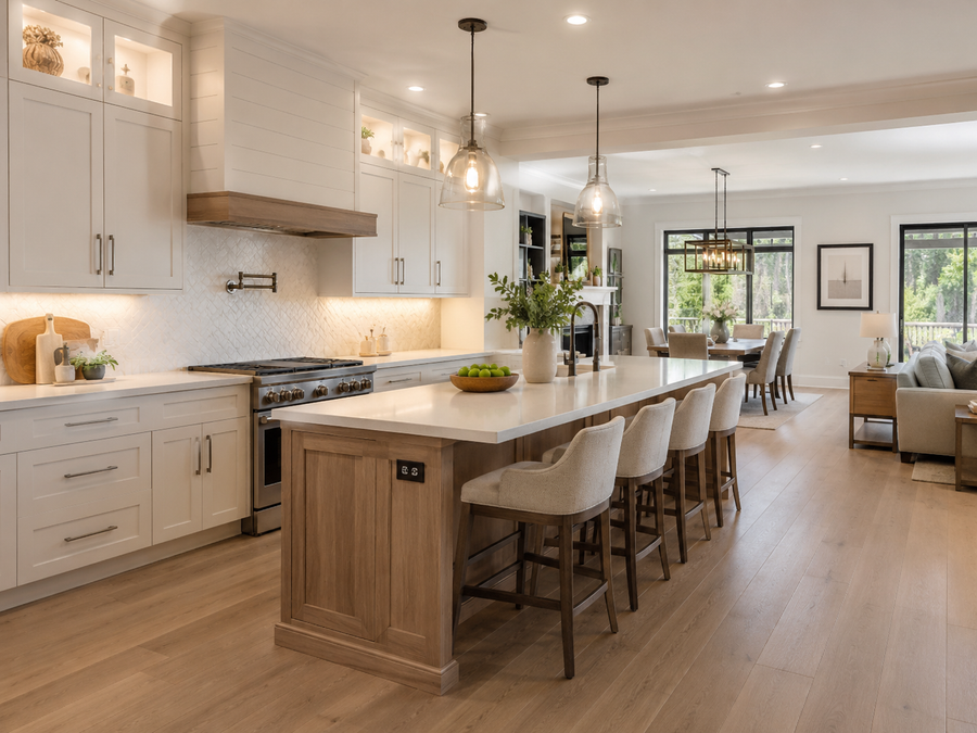 Open Concept Kitchen