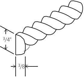Navy Blue Shaker Rope Moulding