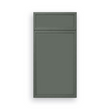 Slim Aston Green 10FT RTA Cabinet BasicKitchen Combo