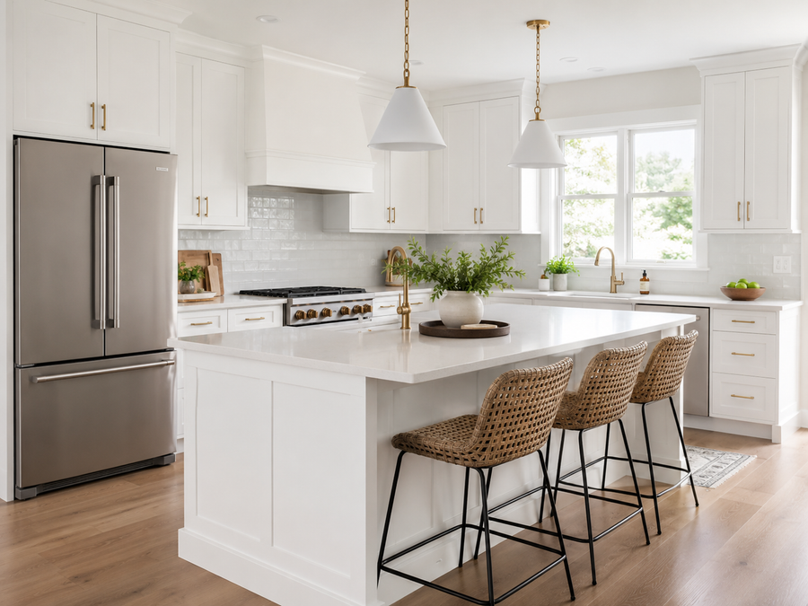 Shaker White Kitchen